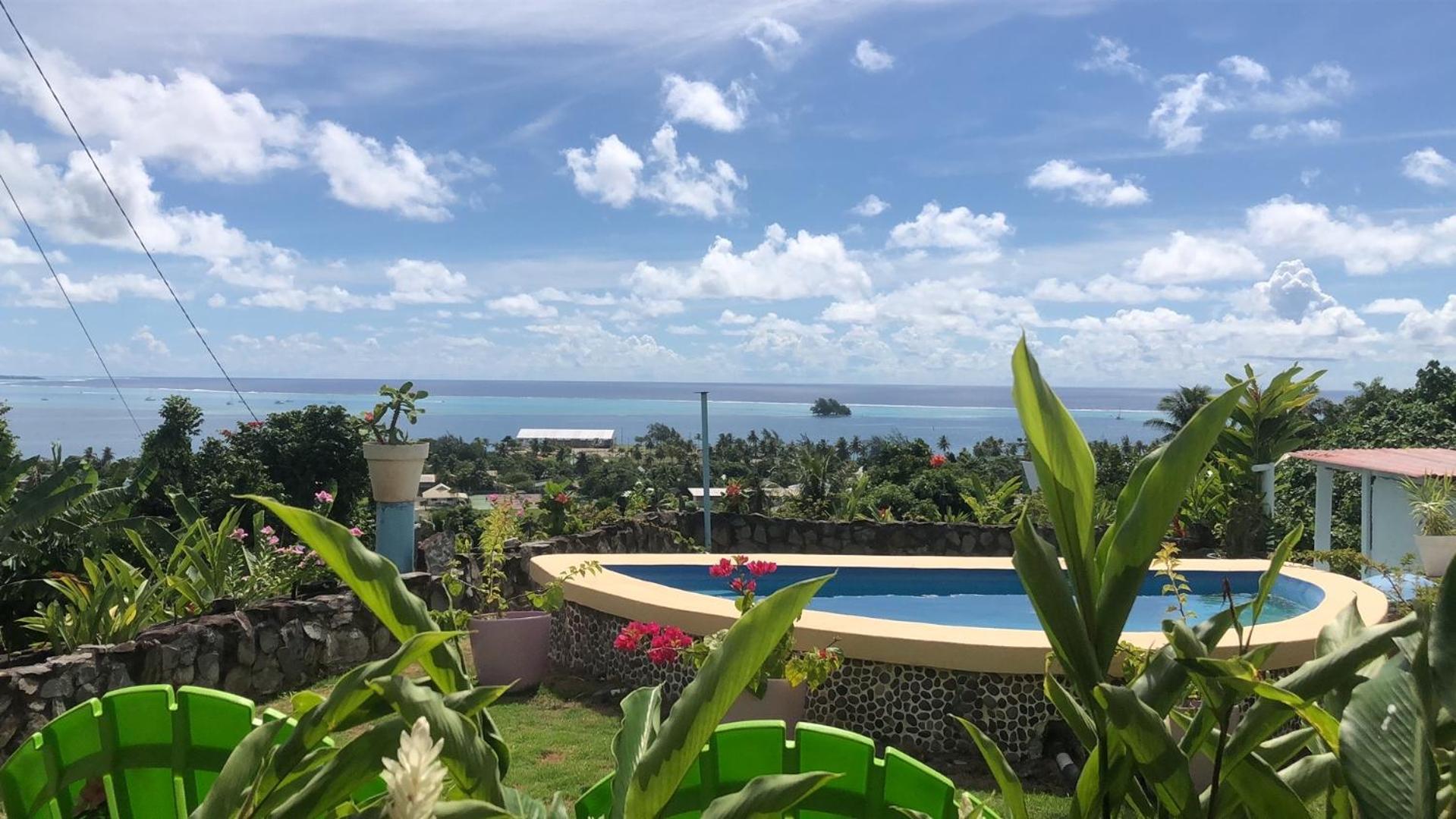 Raiatea Bellevue Hotel Uturoa Eksteriør billede